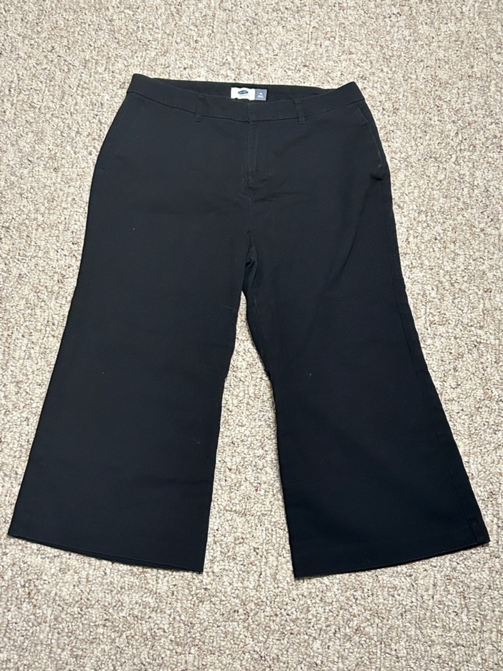 Old Navy Black High‑Rise Wide‑Leg Pants – Women’s Size 10, Excellent Condition